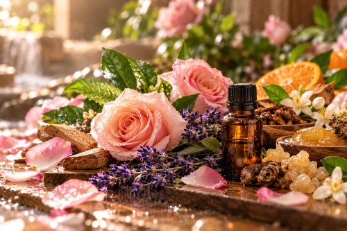 Moisturize head spa essential oils